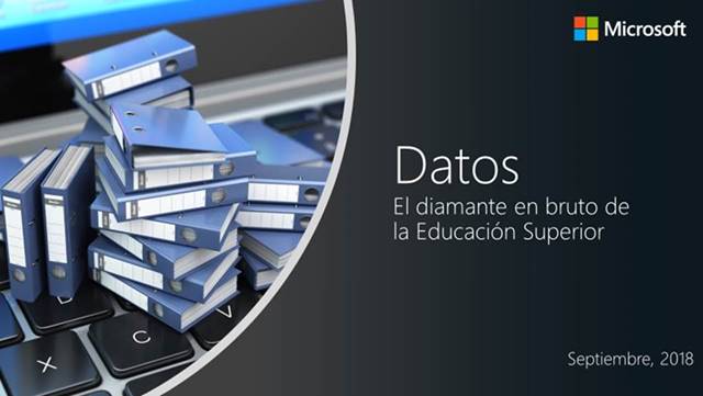 In the framework of TICAL2018: Microsoft Workshop will discuss the value of data in Higher Education